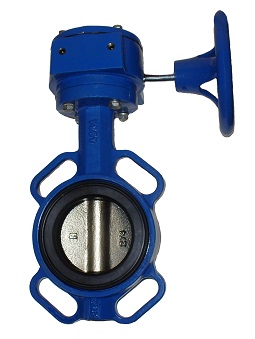 Затвор дисковый поворотный чугунный ABRA BUV-VF826DxxxG с редуктором Ду040-600 Ру16, корпус GG25 / диск GGG40 / седло EPDM межфланцевый. Строительная длина EN558-1 GR (серия) 20 = ISO 5752 "short"